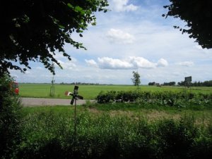 Vrij uitzicht aan de voorkant (appartement 1)